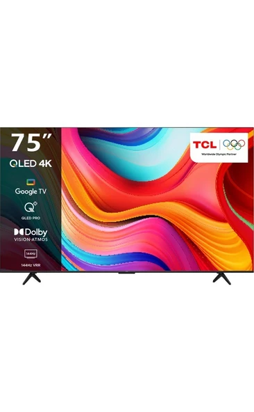 75T8BG 75" 190 Ekran Dahili Uydu Alıcılı 4K Ultra HD Smart QLED TV