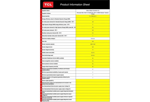75T8BG 75" 190 Ekran Dahili Uydu Alıcılı 4K Ultra HD Smart QLED TV - 7