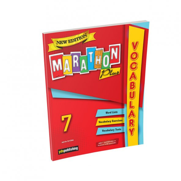 New Edition Marathon Plus Grade 7 Vocabulary Book Yds Publishing Yayınları