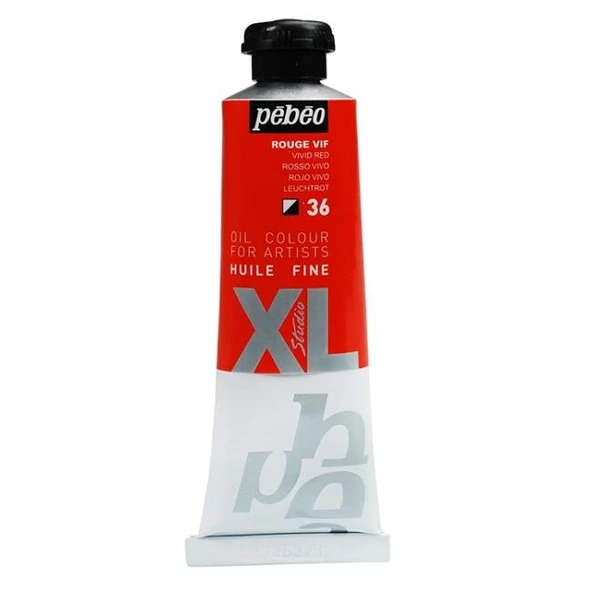 Pebeo XL Yağlı Boya 37 ml Vivid Red ürün görseli 1