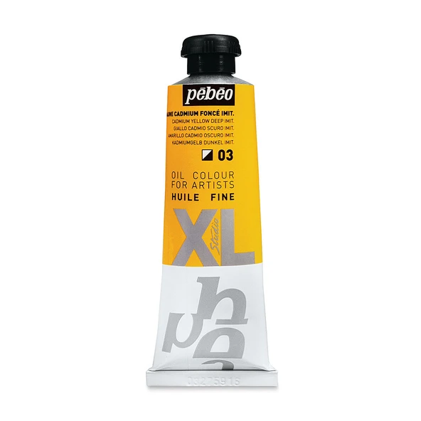 Pebeo XL Yağlı Boya 37 ml Cadmium Yellow Deep ürün görseli 1