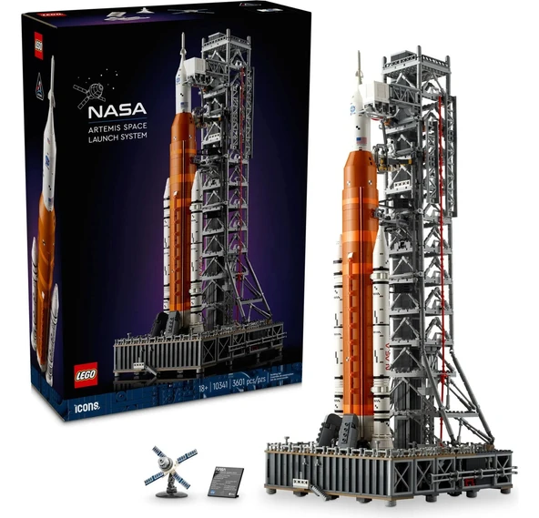 Icons 10341 Nasa Artemis Uzay Fırlatma Sistemi (3601 Parça)