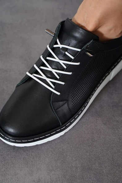 Venüs Livon Hakiki Deri Ortopedik Kadın Casual Ayakkabı - Resim 5