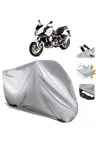 Aprilia Mana 850 Gt Abs (bağlantı Tokalı) Uyumlu SolarBlock Prime Motosiklet Brandası Örtüsü