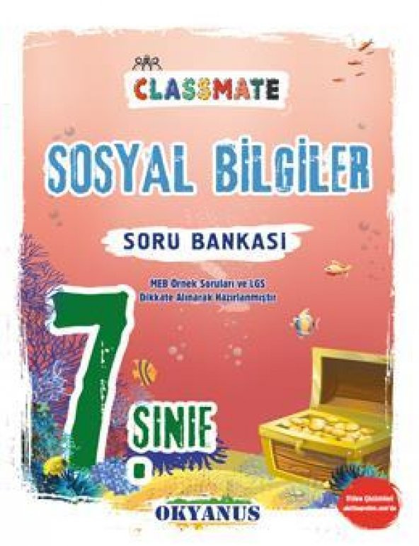 Okyanus Yayıncılık 7. Sınıf Classmate Sosyal Bilgiler Soru Bankası