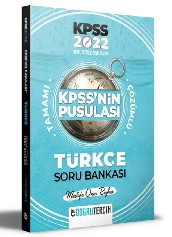 Doğru Tercih Yayınları 2022 KPSSNİN Pusulası Türkçe Soru Bankası
