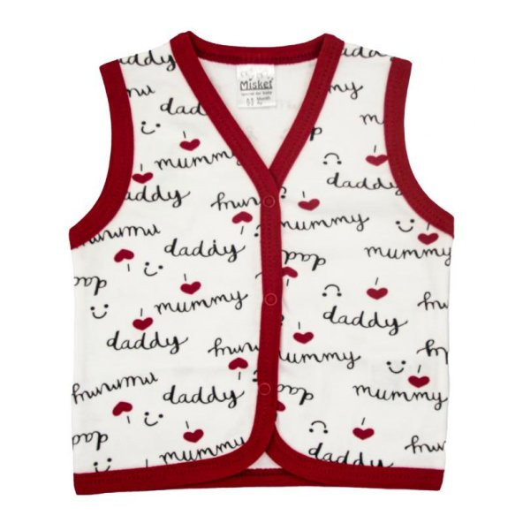I LOVE DADDY  Baskılı Yelek - 2