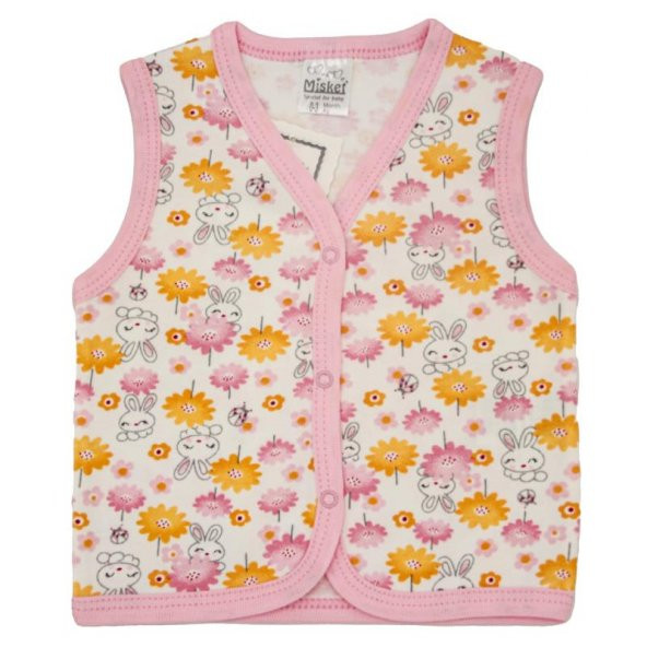 Çiçek  Baskılı Yelek - 3