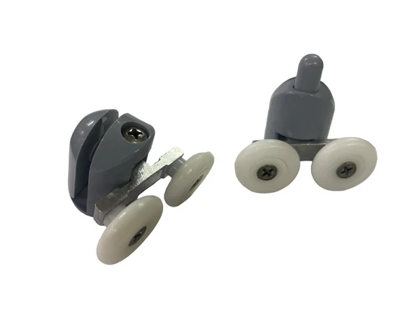 Ennalbur Gri Duşakabin Teker Alt Üst Takım ürün görseli 1