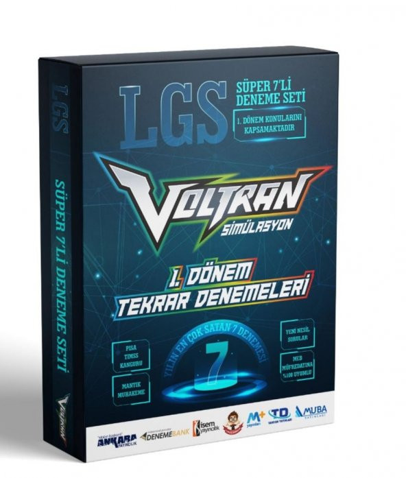 Voltran Lgs 1. Dönem Karması 7 Farklı Deneme 7 Farklı Yayın - 1