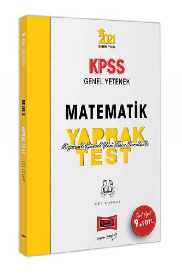 Yargı Yayınları Kpss Genel Yetenek Matematik Çek Kopart Yaprak Test