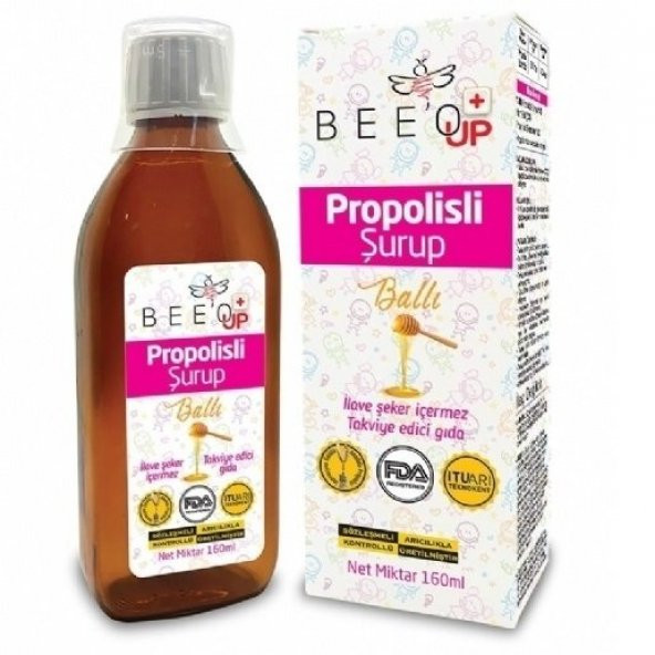 Beeo Up Propolis Ballı Çocuk Şurubu 150 ml