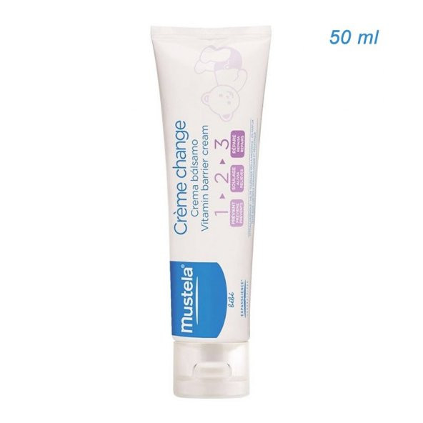 Mustela Vitamin Barrier 1-2-3 Cream 50 ml Pişik Kremi Tekli