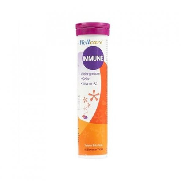 Wellcare Immune 15 Efervesan Tablet