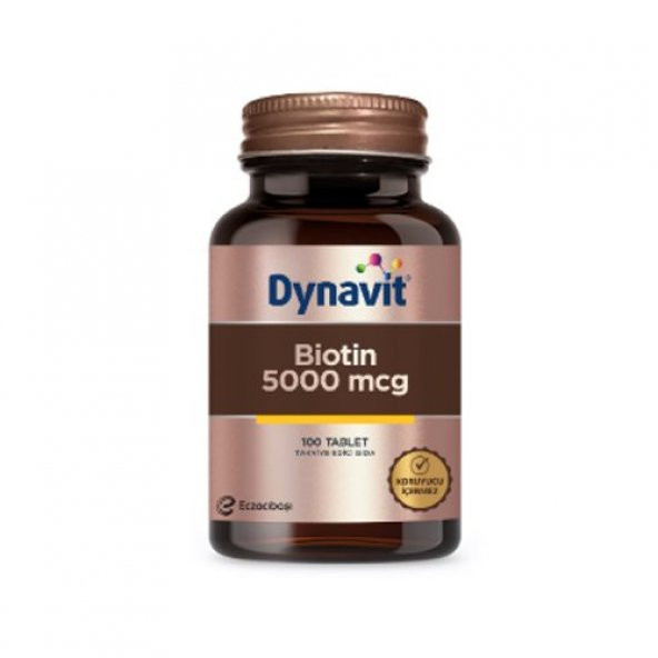 Dynavit Biotin 5000 Mcg 100 Tablet