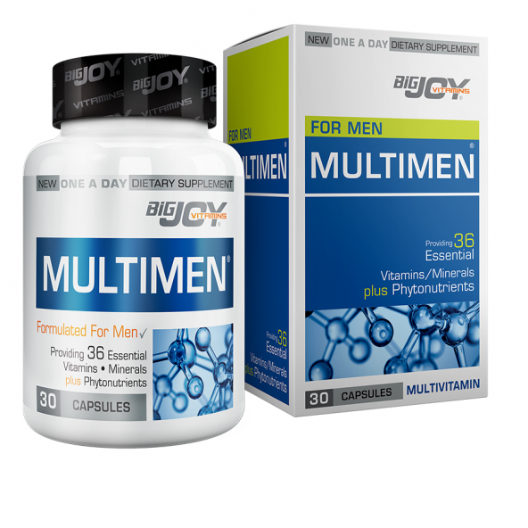 BigJoy Multifem 50+ Womens Multivitamin 50 Bitkisel Kapsül