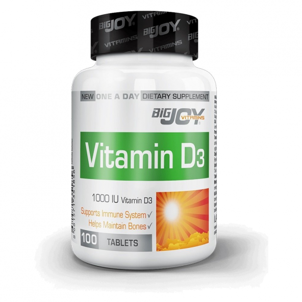 BigJoy Vitamins Vitamin D3 100 Tablet