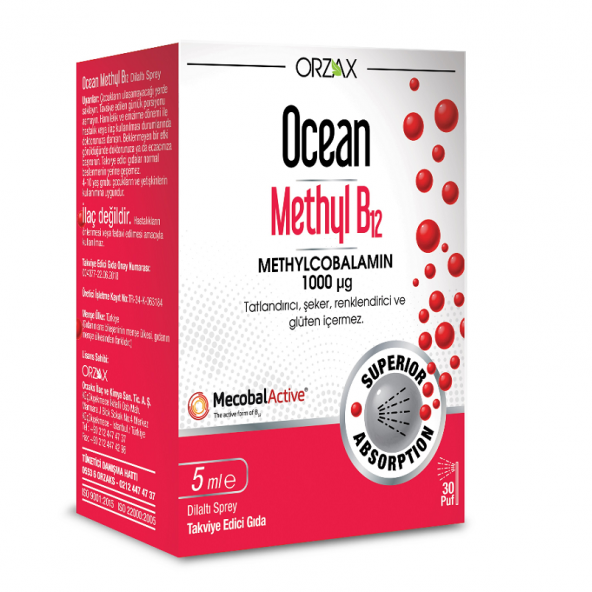 Ocean Methyl B12 1000mcg 5ml