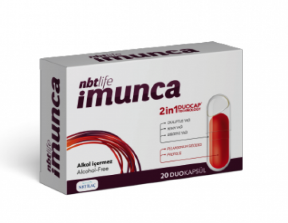 Nbt Life İmunca Duo 20 Kapsül