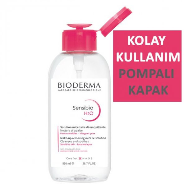 Bioderma Sensibio H2o 850 Ml Misellar Su (Bio Puanlı) - 2