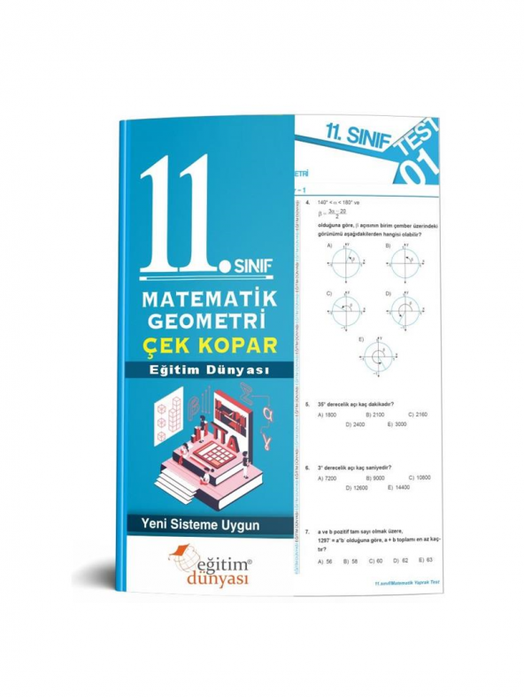 11. Sınıf Matematik Geometri Çek Kopar Yaprak Test Eğitim Dünyası Yayınları