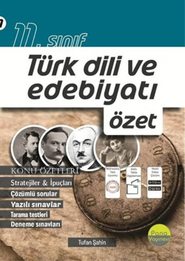 11. Sınıf Türk Dili Ve Edebiyatı Özet Pano Yayınları