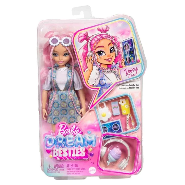 Mattel Barbie Dream Besties Ana Karakter Bebekler Daisy JDD74 - 2