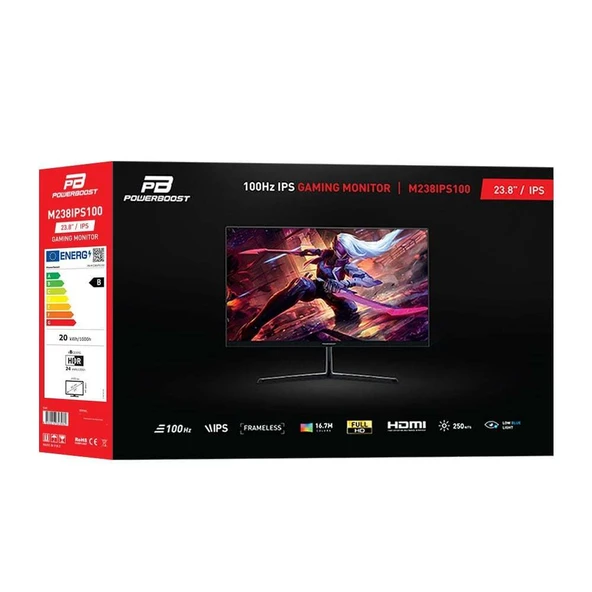 POWERBOOST PB-M238IPS100 23.8" 5 ms Full HD IPS Oyuncu Monitörü - 3