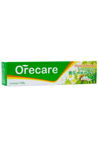 Orecare Bitkisel Diş Macunu (135gr) Bitkisel Diş Macunu
