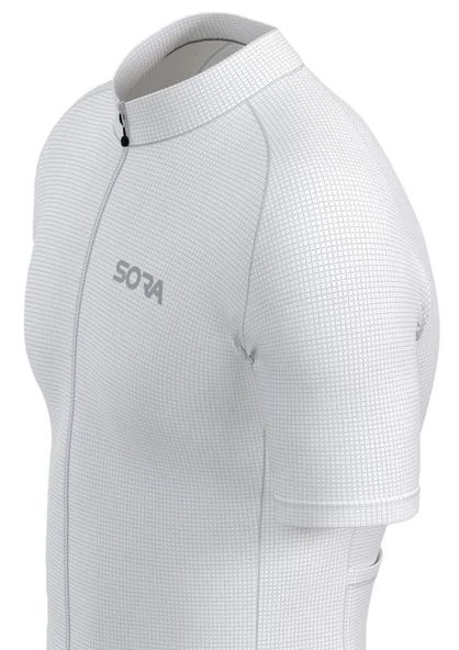 Sora Beyaz Regular Erkek Bisiklet Forması - 7