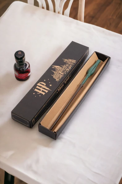 HAPPENS Harry Potter Asa luna Asası 33 Cm Hediyelik Dekoratif Eşya Şık - 2