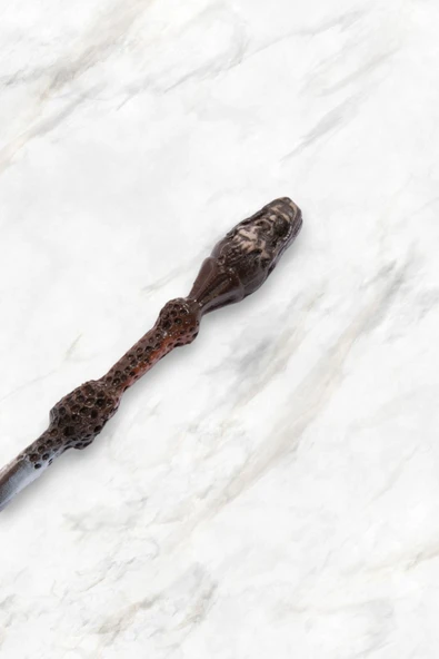 HAPPENS Harry Potter Başlı Dumbledore Asası 33 Cm , Büyülü Asa, Profesor Asası Kutulu Yeni Asa - 7
