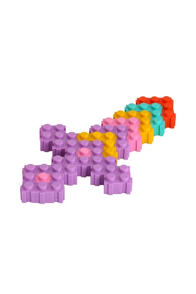 HAPPENS Tiktak Bloklar 500 Parça Eğitici Ve Çıt Çıt Oyuncak Eğitici Tik Tak Bloklar Lego Tiktak - 2