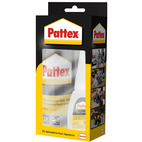 Pattex Sprey Yapıştırıcı MDF Aktivatör 100 ML+25 ML 2645988 - Resim 2