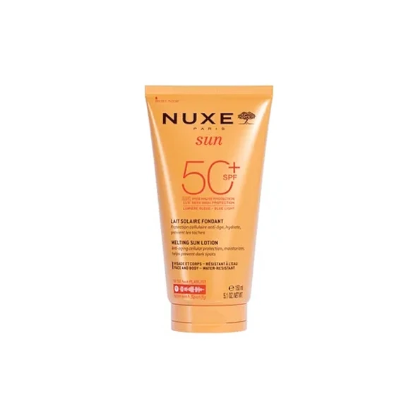 Nuxe Sun SPF50 Güneş Koruyucu Yüz ve Vücut Sütü 150 ml