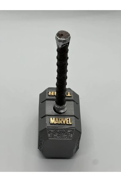 HAPPENS Thor Kalem Mjolnir Çekiç Kalem Aparatı Tükenmez Kalem - 4