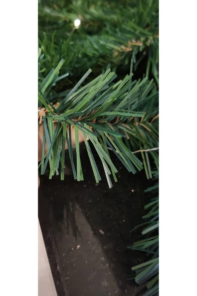 HAPPYLAND Çam Dalı Garland 5 Metre Uzunluğunda Doğal Görünümlü Dal - 2