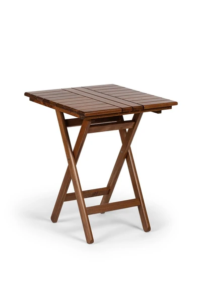 İspanya - Atina Balkon Takım (Masa 60x60) - Katlanır, Ahşap Bahçe, Teras, Balkon Takım - 4