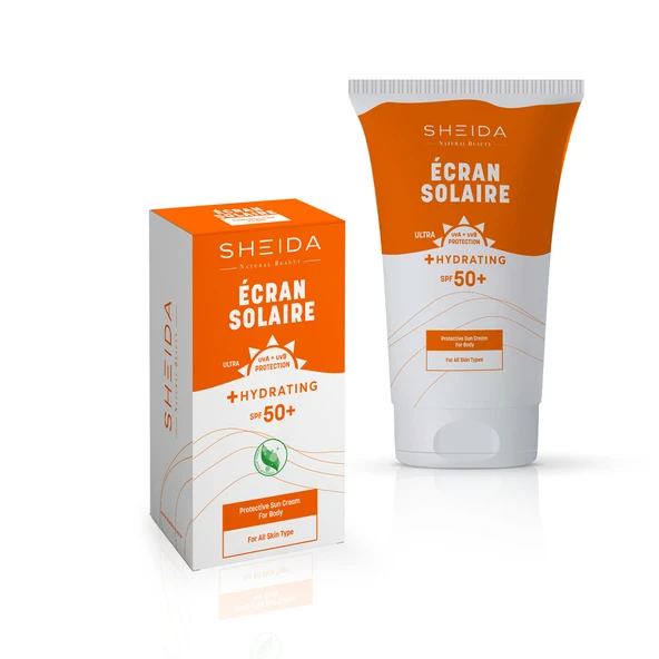 Sheida Écran Solaire Güneş Koruyucu Krem 150 ml (Vücut İçin) - 2
