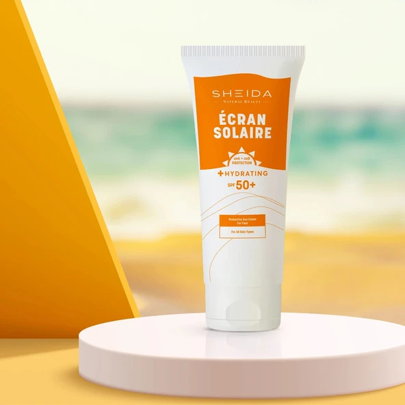 Sheida Écran Solaire Güneş Koruyucu Krem 75 ml (Yüz İçin) - 4
