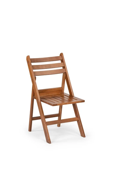 İspanya Takım (Masa 60x100) - Katlanır, Ahşap Bahçe, Teras, Balkon Takım - 2