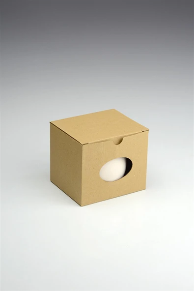 Damla Kahve Kupası - Seramik Bisküvi 8'li (Ham Ürün) - 5