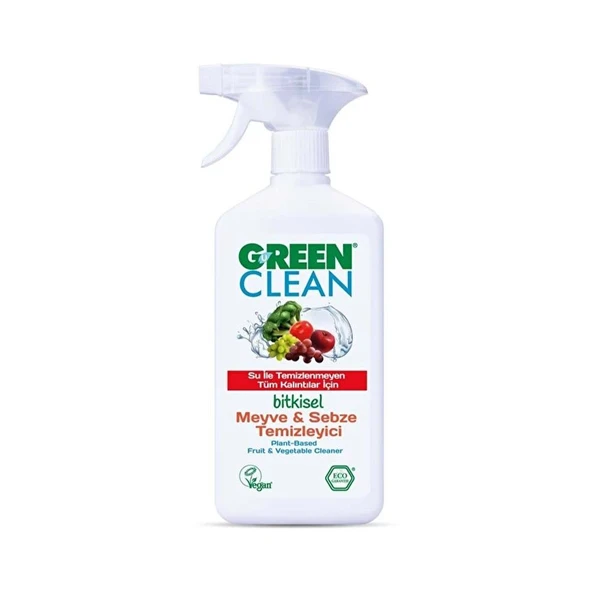 Green Clean Bitkisel Meyve Sebze Temizleyici 500 ml ürün görseli