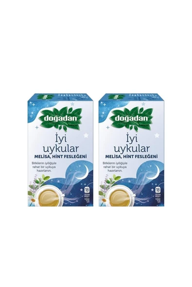 Doğadan İyi Uykular Çayı Melisa ve Hint Fesleğeni x 2 ürün görseli
