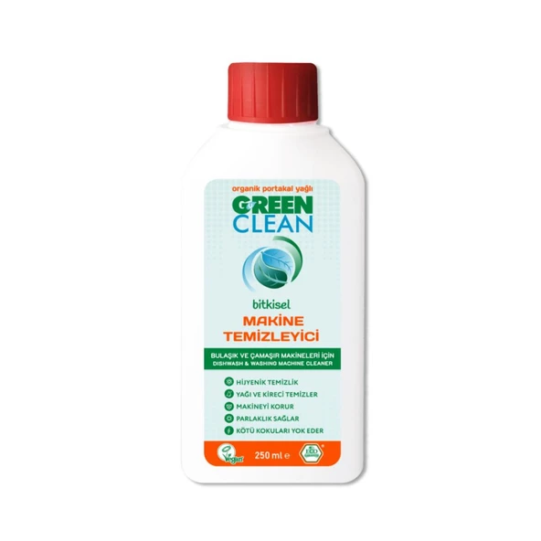 Green Clean Bulaşık & Çamaşır Makinesi Temizleyici 250 ml