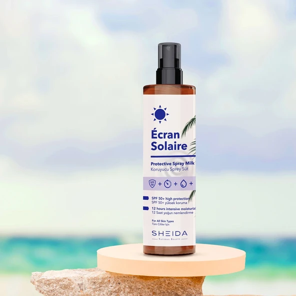 Sheida Écran Solaire Güneş Koruyucu Süt 200 ml - 2