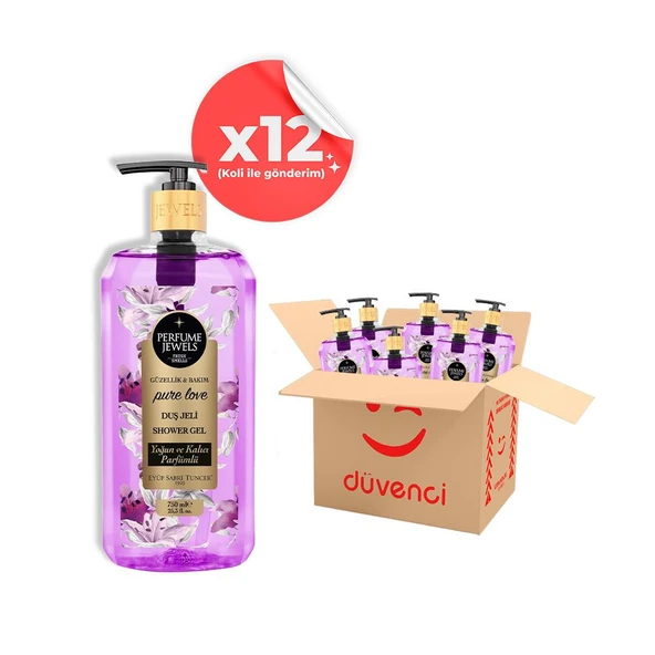 Eyüp Sabri Tuncer Pure Love Duş Jeli 750 ml x 12 ürün görseli