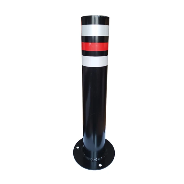 Kaldırım Bariyeri Demir Duba Sabit Park Dubası Metal Park Bariyeri 45 cm Sarı