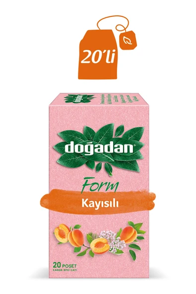 Doğadan Form Çay Kayısılı 20'li ürün görseli