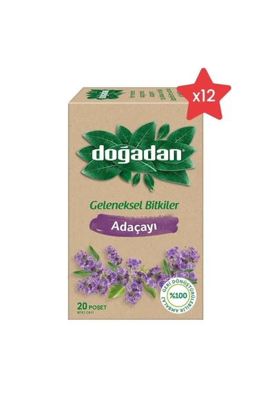 Doğadan Adaçayı Bitki Çayı